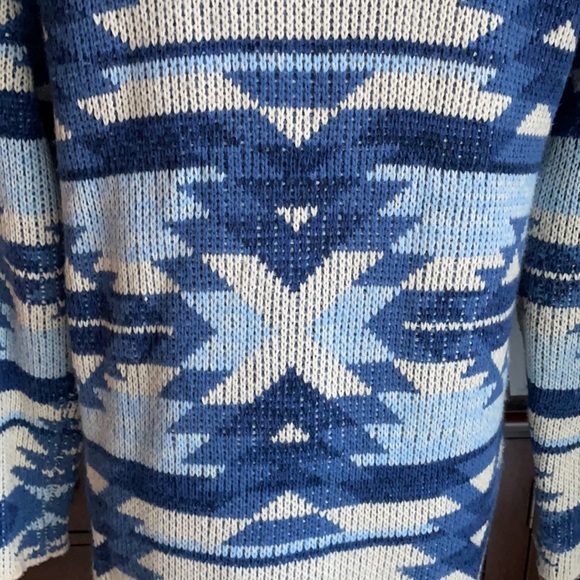 Anti Ballistic Aztec Knit Open Cardigan M - Picture 10 of 12